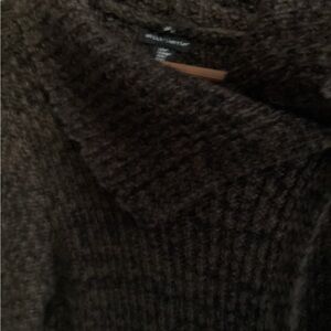 Long one button long cardigan